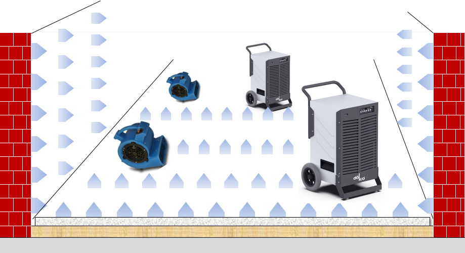 Bautrocknung im Neubau